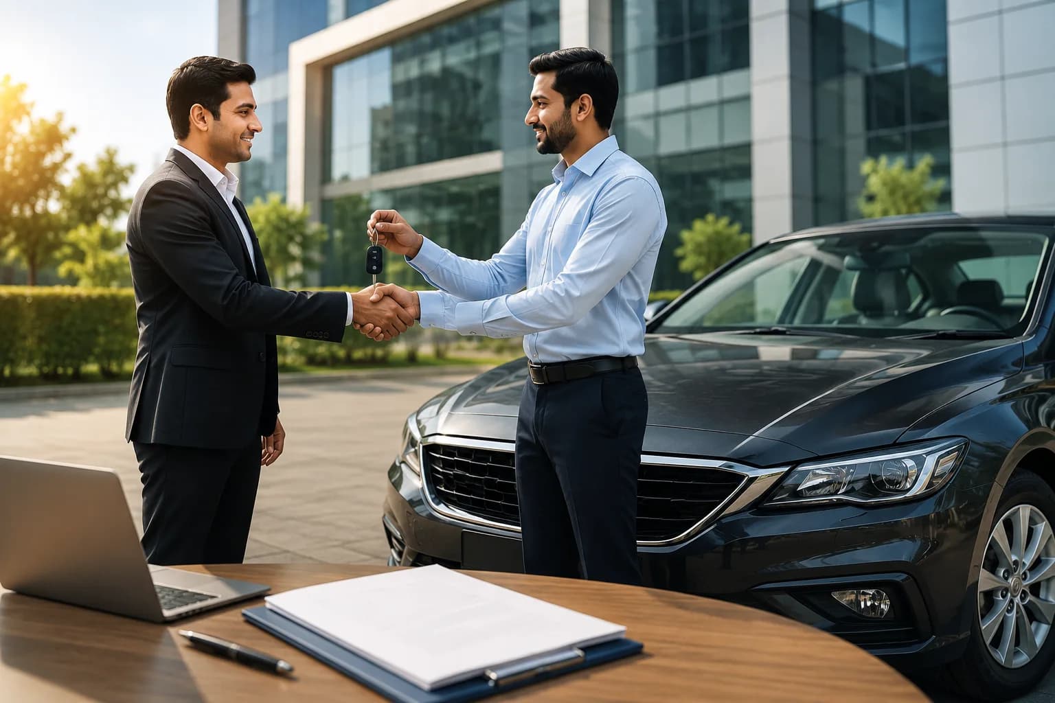 how-sell-company-owned-car